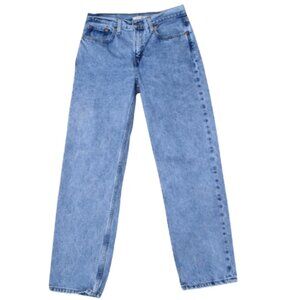 Levi's Low Pro Straight Leg Jeans Size 27 Blue Mid Rise Classic Denim